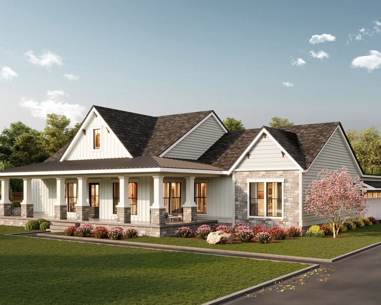 The Palmer - Ontwerpe Studio - Custom Home Design