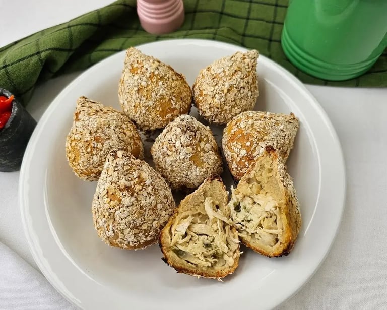 Coxinha de Frango Low Carb