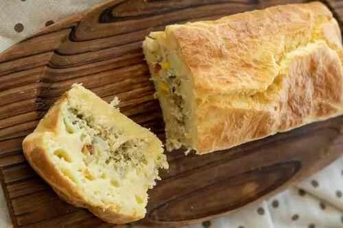 Torta low carb de frango