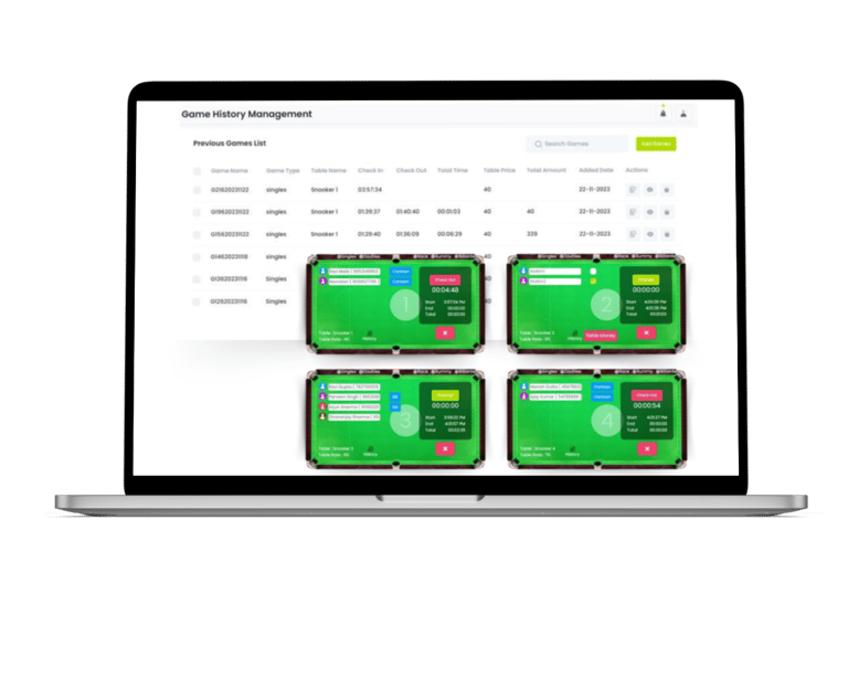 Snooker Booking System