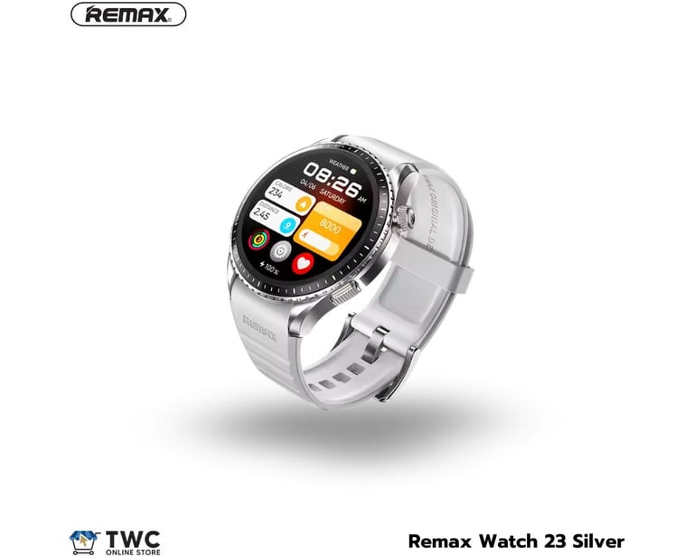 Remax Smart Watch 23 Silver Elegant Accurate Samrt Watch