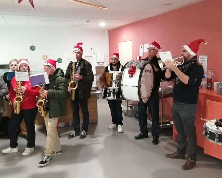 Noël EHPAD André Couturier Rugles Avenir Ruglois