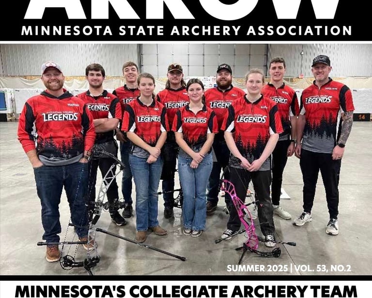 An image of the May edition of the Minnesota Arrow Magazine