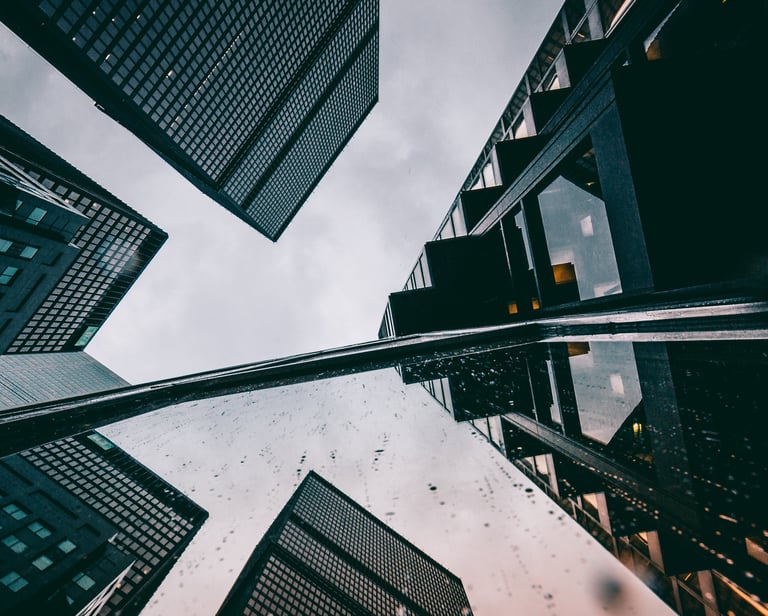 grattacieli visti dal basso