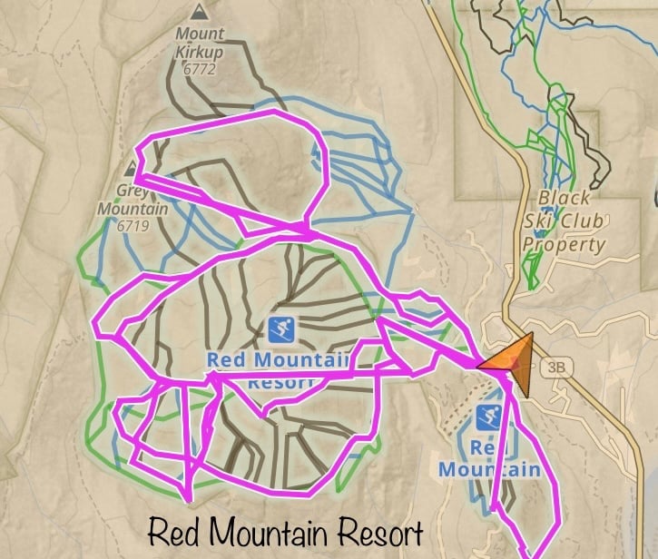 Red Mountain Resort Track of Lance