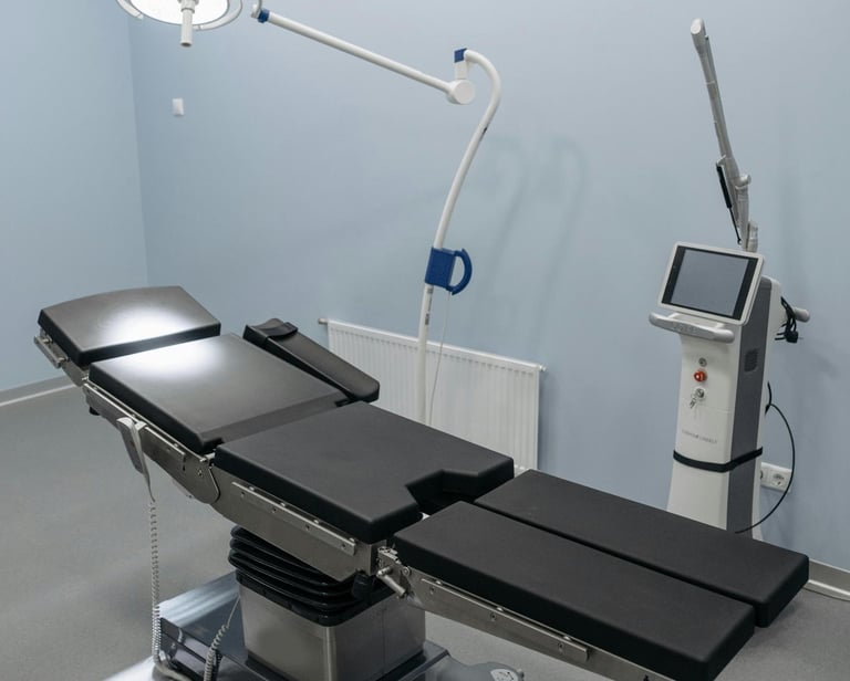 instalare masa de operatie