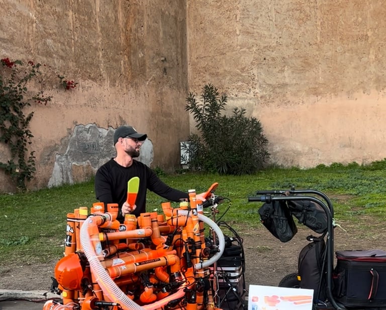 Fot. Justyna Józefowicz, Rzym 2023, Orange Boy