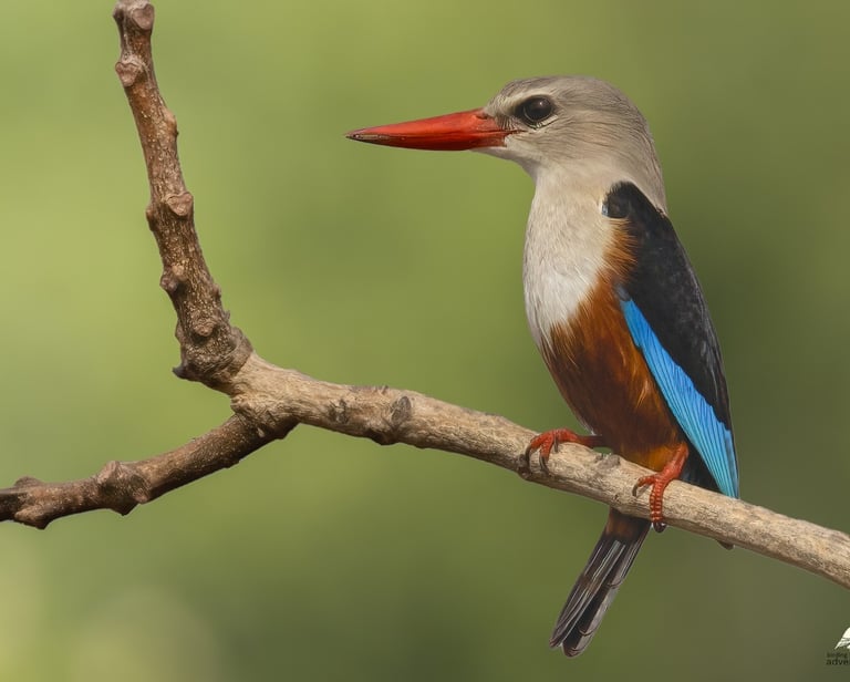 Grey-headed Kingfisher | Birding Adventures Gambia