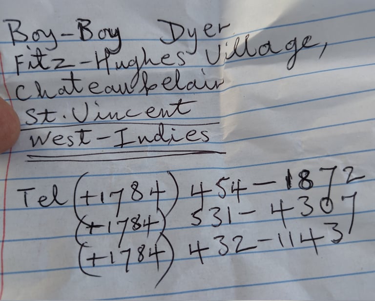 Boy-Boy Visitenkarte