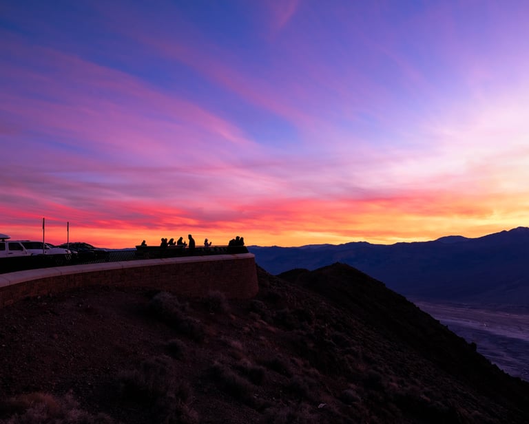 Dante's View, Dante's View Sunset, Best Sights in Death Valley