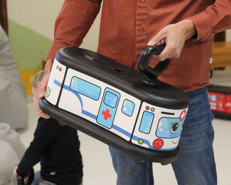 Greitosios medicinos pagalbos paspiriama mašinėlė, lengva, kokybiška, išskirtinė