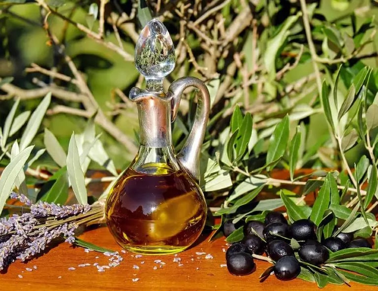 Masque à l'huile d'olive