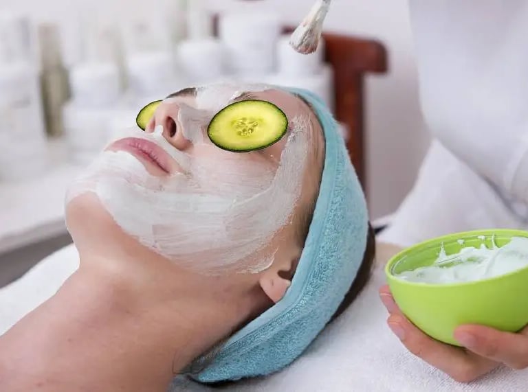 Masque au concombre