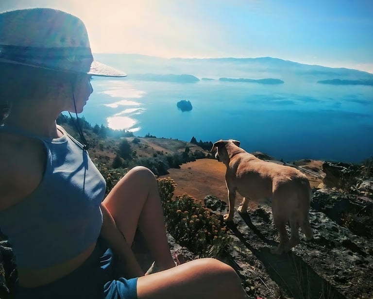 Lago de Tota, Laguna de Tota, Refugio Génesis, naturaleza, vista, aire puro, montañismo, senderismo