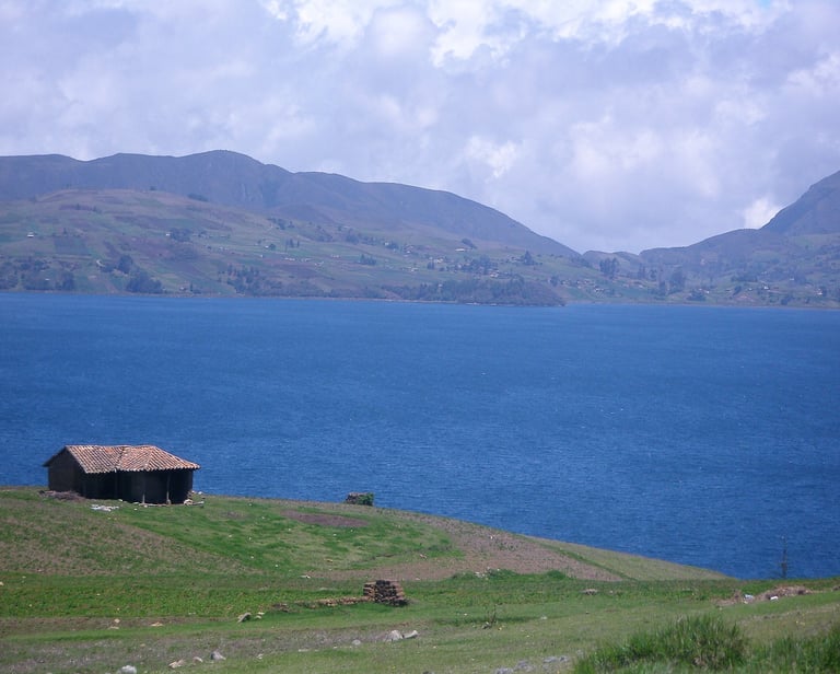 Lago de Tota, Laguna de Tota, Refugio Génesis, naturaleza, zonas verdes, vista, aire puro, ciclismo
