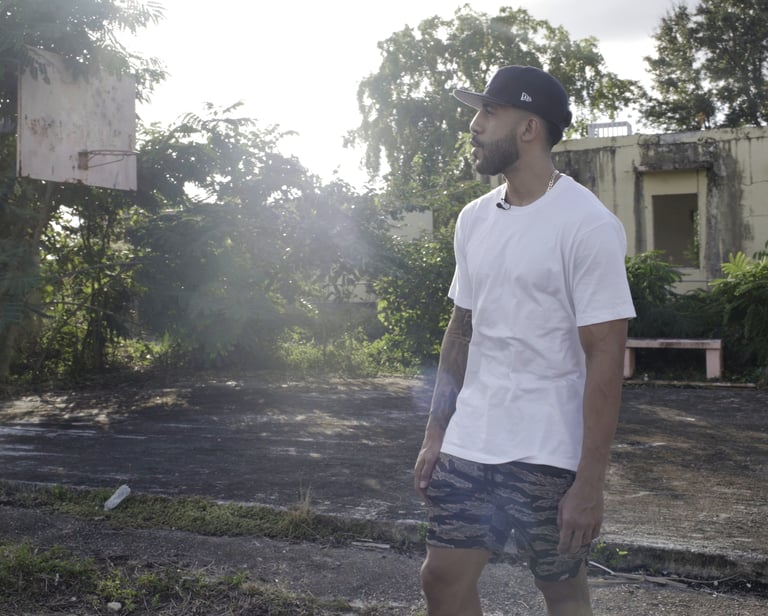 Hoop Warrior- Jorge Matos remembers his old school where he began to play basketball.