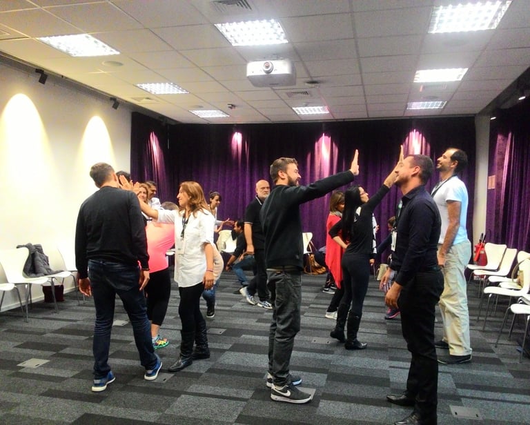 Cena de oficina para startupers em São Paulo