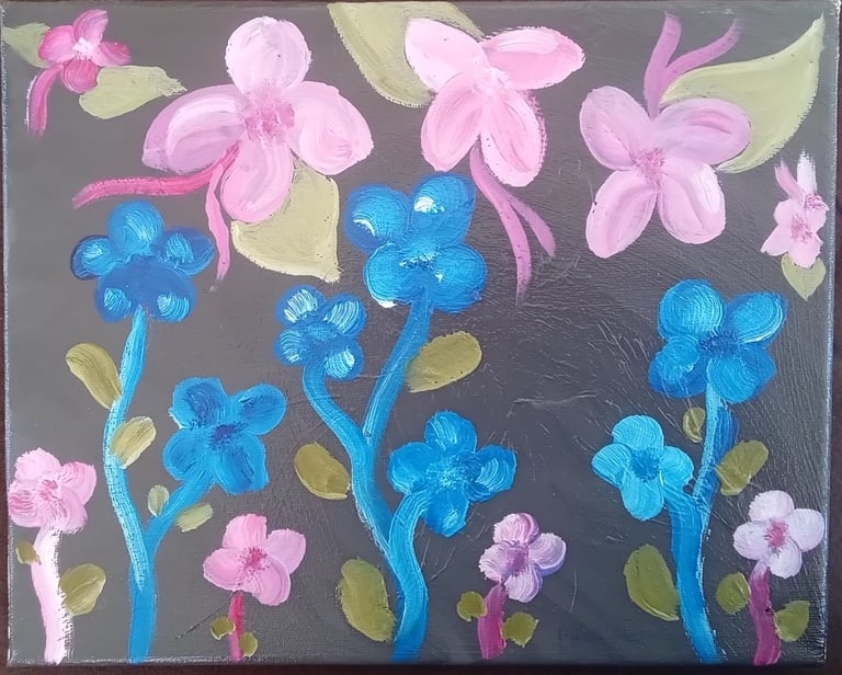 Reacher (painting) Kylee Nicole Smith