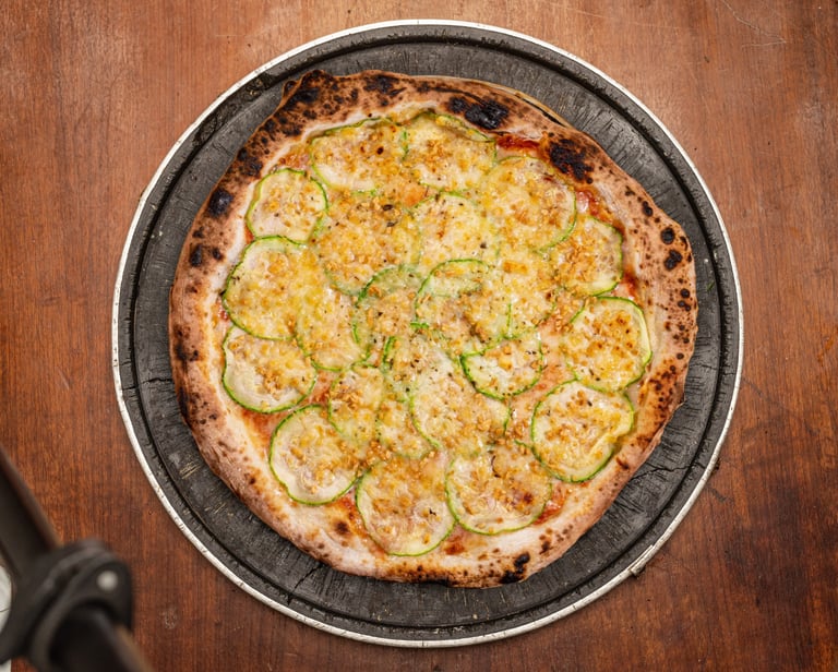 Pizzaria em Porto Alegre da Marquês Pizzaria com  abobrinha