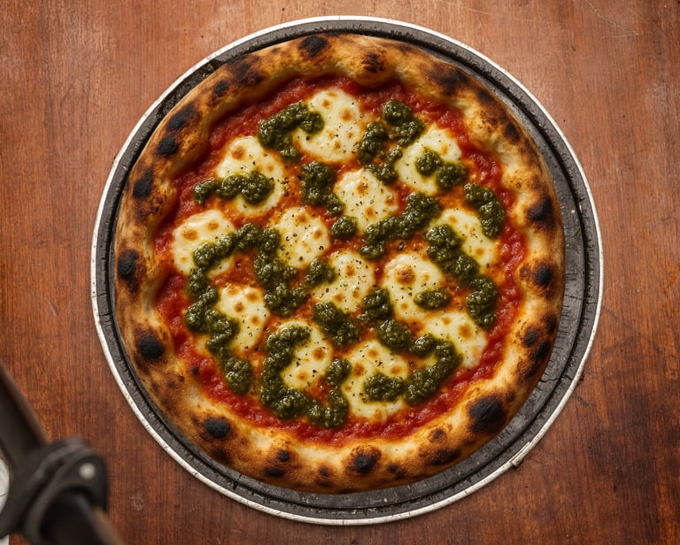 Pizzaria em Porto Alegre da Marquês Pizzaria com Pesto