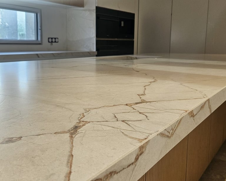 Ilot jonction coverlam canela roma