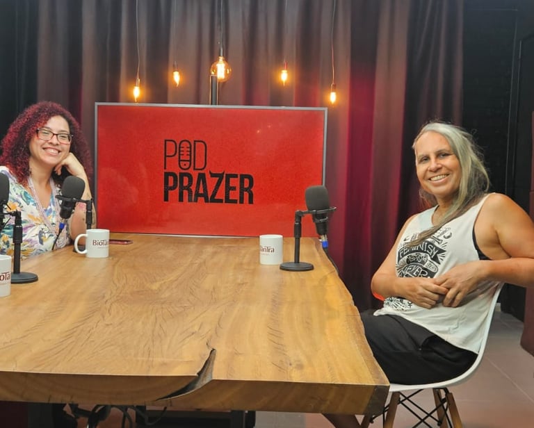 PodPrazer Poscast brasileiro sobre educação sexual e tratamento de traumas que afgetam a sexualidade
