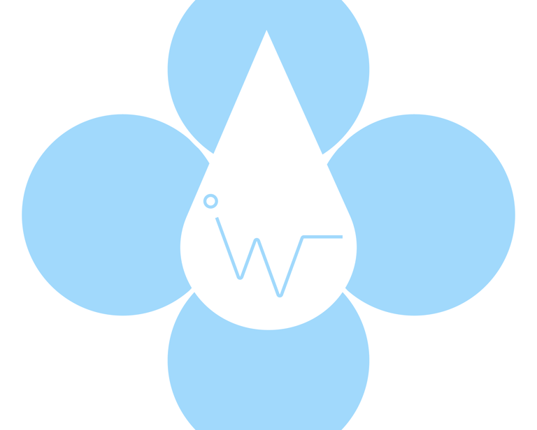 logo woman making an iv drip