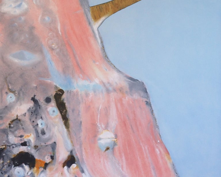 Landscape 10. Oil on canvas. 2023. 122 x 153 cms.