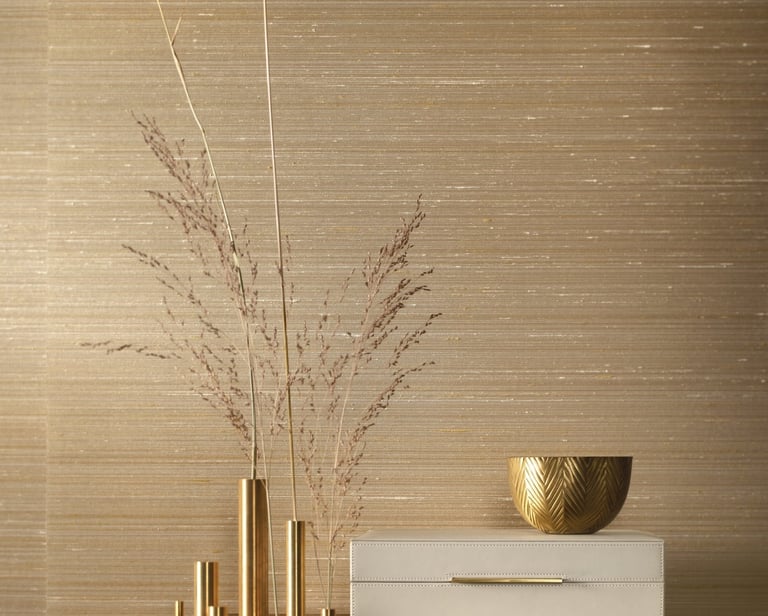 natūralaus šilko sienų danga