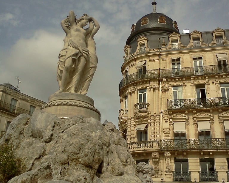 The vibrant city of Montpellier