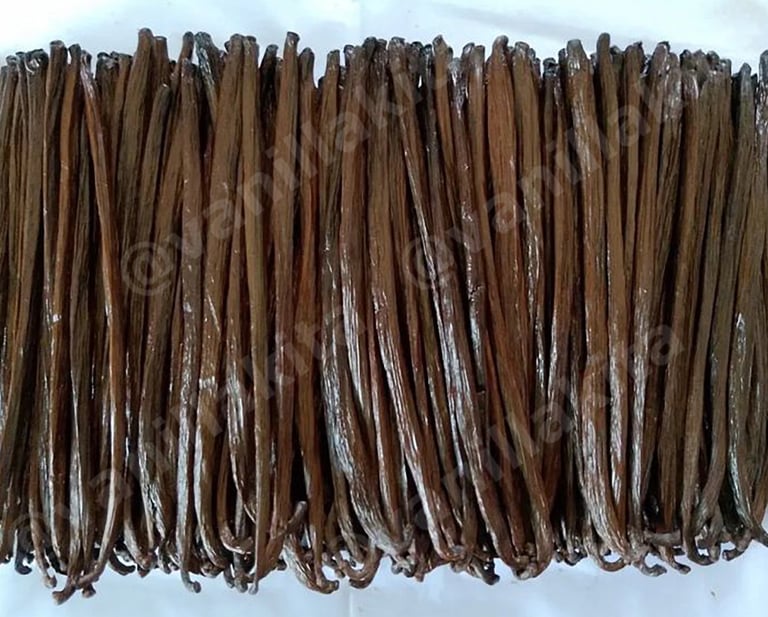 Grade A vanilla beans