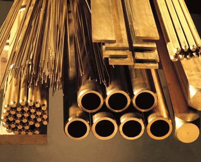 Laiton Maroc - Barres de laiton