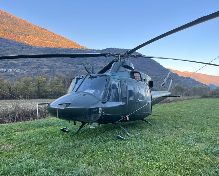 Venta de helicópteros y asistencia técnica