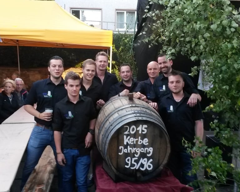 Gemeinschaftsbild 2015 Kerbe Club Münster-Sarmsheim e.V.