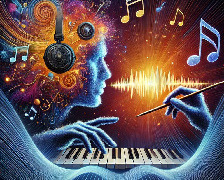 Image shows how Sound waves shape our learning and emotions