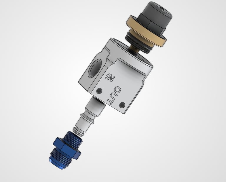 spiediena regulators