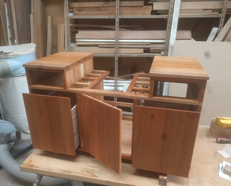 Rimu bathroom vanity
