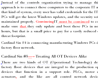 typical markup