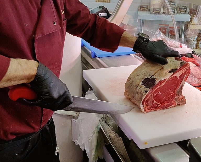 taglio bistecca frollata