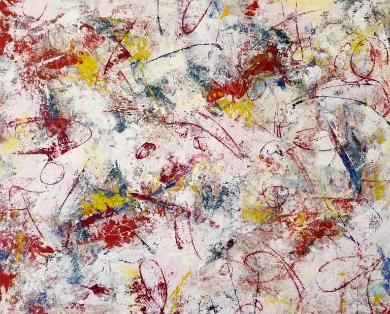 Swirling reds and yellows dance across a kaleidoscopic vision