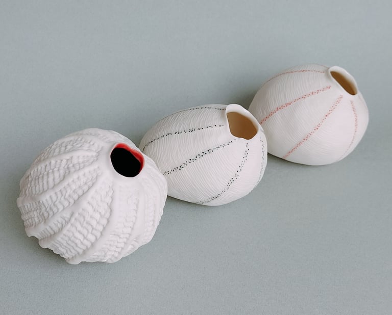 Différence entre style "boule tricotée" et "petits points"