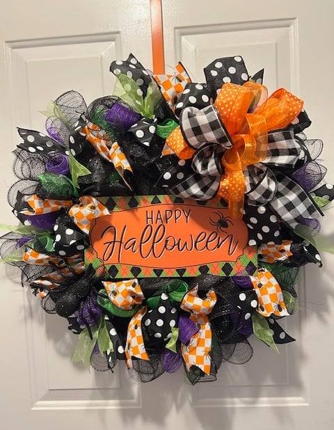 Halloween wreath