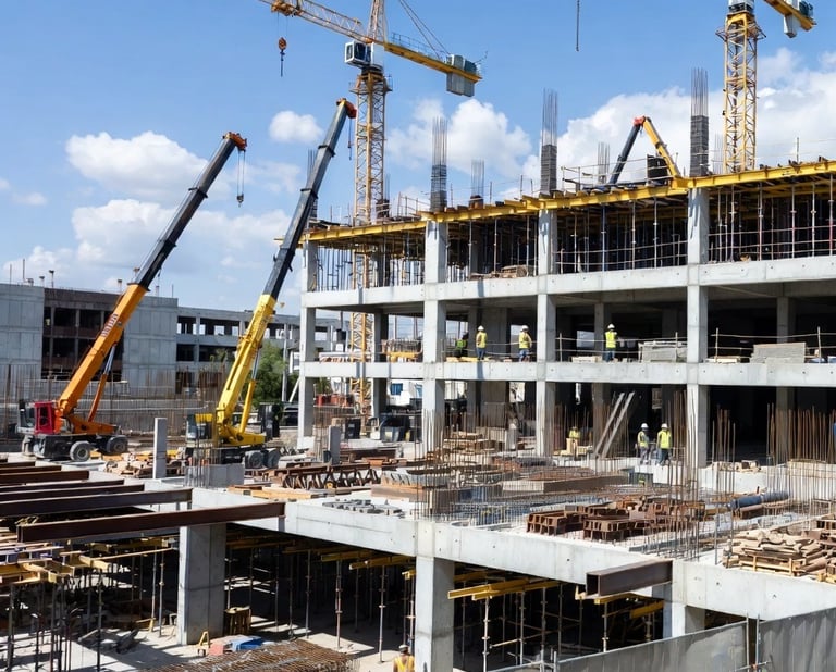 Construcción de equipamientos públicos