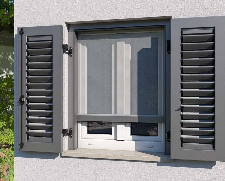 zanzariera per finestra su misura - Lome Serramenti Milano