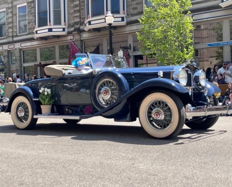 Stunning Packard in the Tulip Time Parade