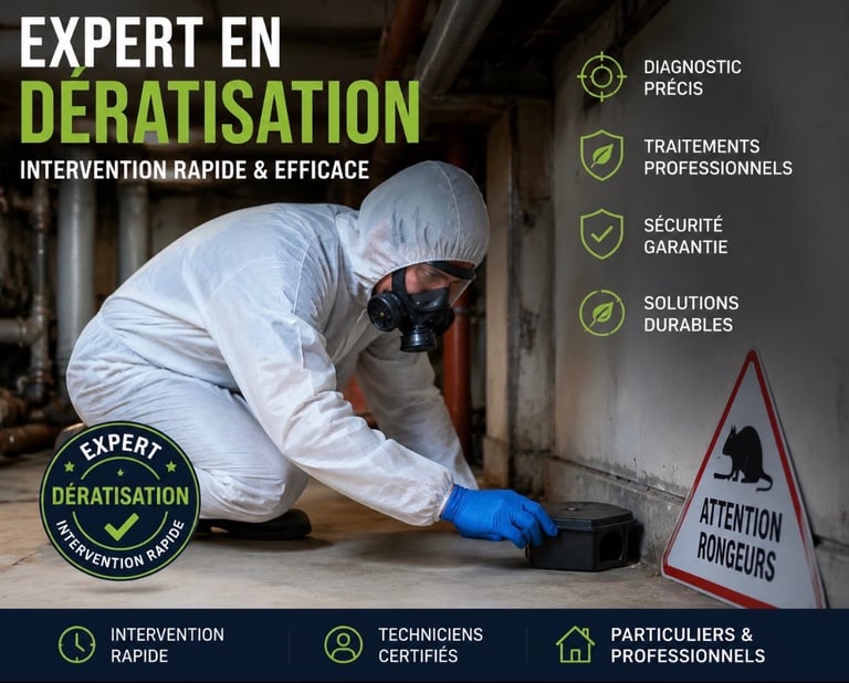dératisation en Ile de France