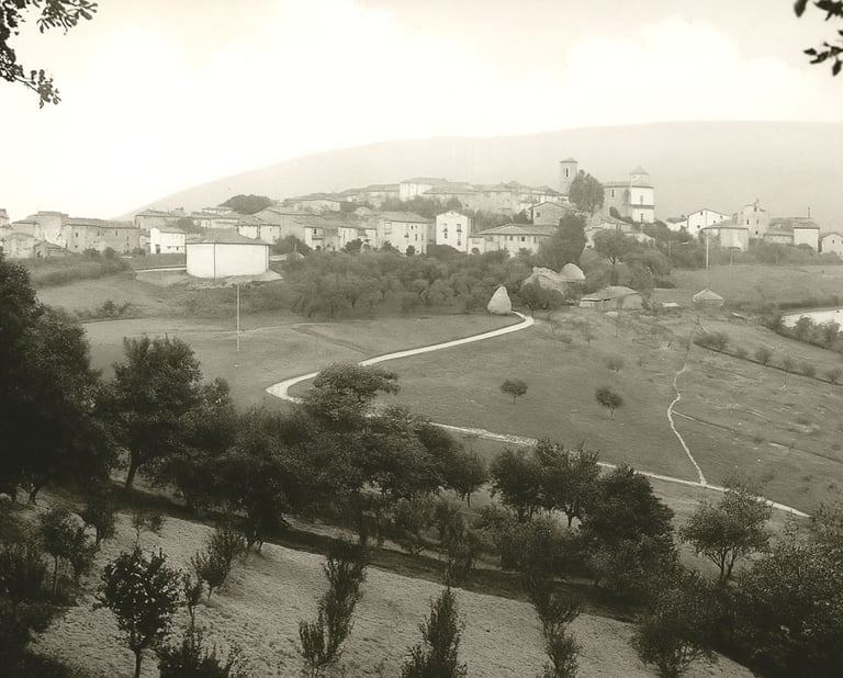 Vista Crispiero provincia macerata