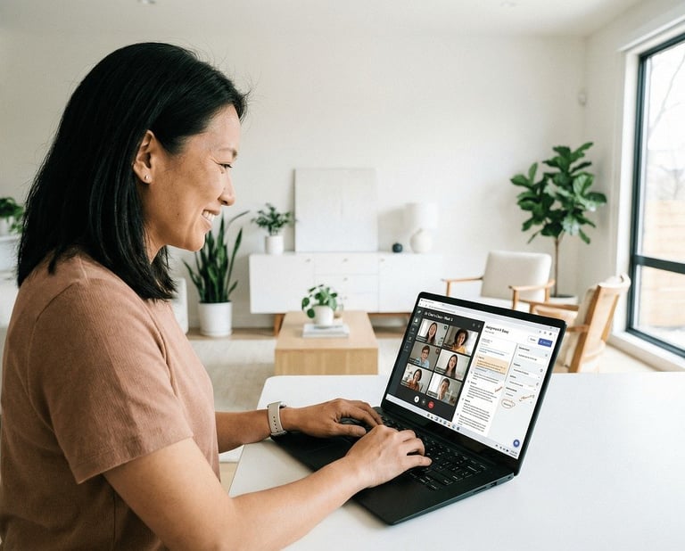 accompagnement feng shui pour le travail à la maison avec espace favorisant stimulation et bien-être