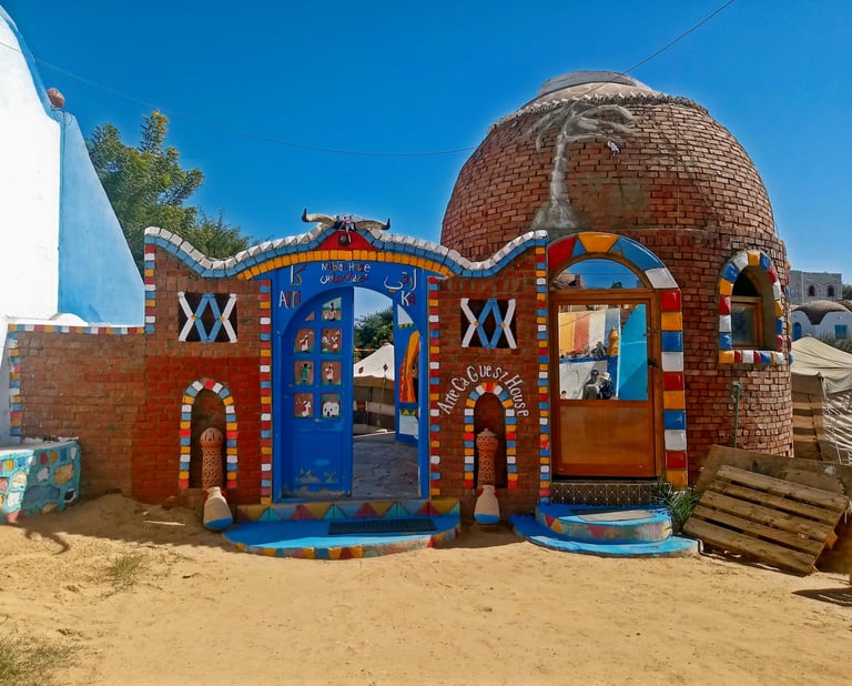 Nubian Village, Aswan, Egypt, courtesy of  Thales Botelho de Sousa on Unsplash