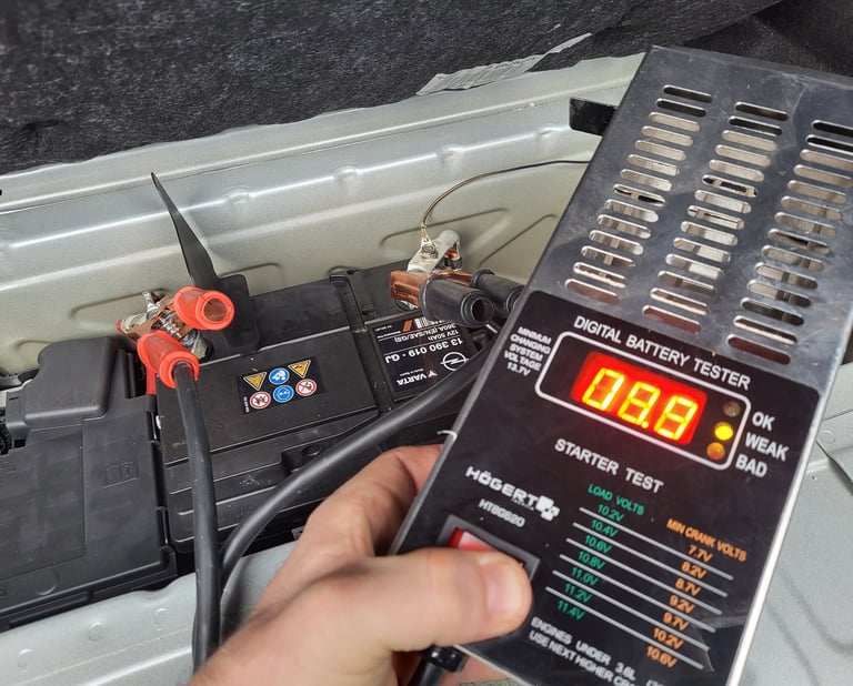 Електронска дијагностика акумулатор и електрика Tuning Garage Up Skopje